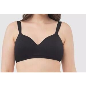 Underoutfit Perfect Neckline Bra Size 2XL Adjustable Strap NWT 461 Black Shaping